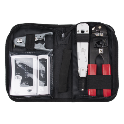 Kit de Herramientas para Instalación de Redes Probador LED — LINKEDPRO BY EPCOM