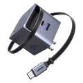 Cargador Rápido 45W GaN Cable Retráctil 0.7 m (2.3 ft) — UGREEN