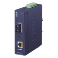 Convertidor de medios PoE+ 802.3at 1000BASE-SX a 10 — PLANET
