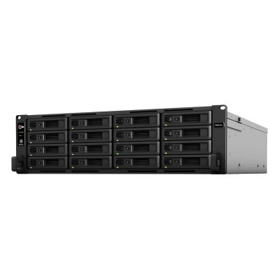Servidor NAS Rack 16 Bahías Intel Xeon D-1541 8 Núcleos — SYNOLOGY