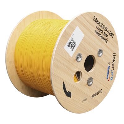 Fibra Óptica Multimodo OM3 2 mm Simplex Tight Buffer (900 micras), Preci — LINKEDPRO BY EPCOM — Precio por metro