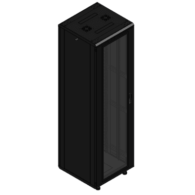Gabinete Rack de Piso 42U 19 Pulgadas Carga 1000 kg — LINKEDPRO