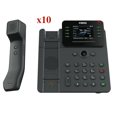 Kit Teléfono IP Empresarial Pantalla Táctil IPS HD 2.8" — FANVIL