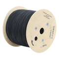 Carrete de 2 km de Fibra Óptica Aérea Tipo Drop Redonda (Figura 0) G.657 — LINKEDPRO BY FIBERHOME