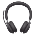 Jabra Evolve2 65, Auricular stereo versión UC, dongle USB-A con cancelac