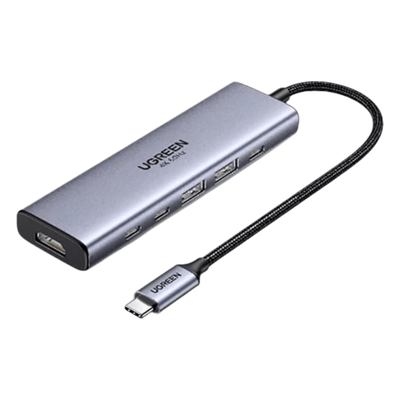 Hub USB-C 6 en 1 HDMI 4K@60Hz 4x USB 3.2 Gen 2 10 Gbps — UGREEN