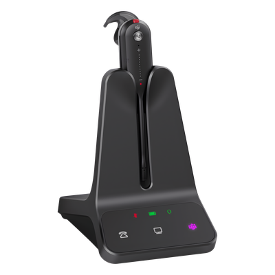 Auricular DECT Inalámbrico WH63 E2 de Yealink con Certificación Teams y 