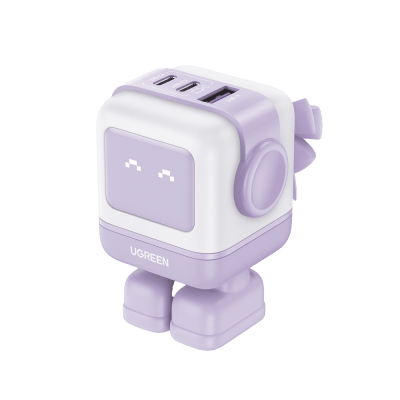 Cargador de Escritorio / 65W / 3 Puertos / 2 USB-C + 1 USB-A