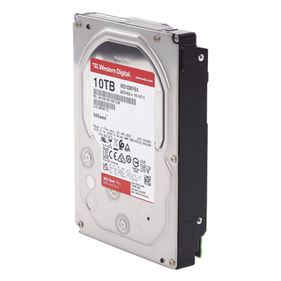 Disco Duro para NAS 10 TB 7200 RPM SATA III 6 Gb — Western Digital (WD)