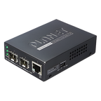Convertidor de Medios con Doble Puerto SFP 1000BASE-FX SX — PLANET