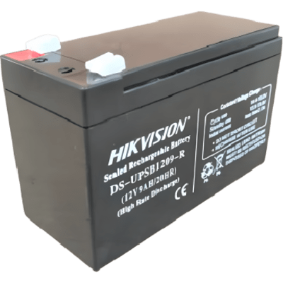 Bateria de Plomo Ácido 12 VCD 9 Amp — HIKVISION