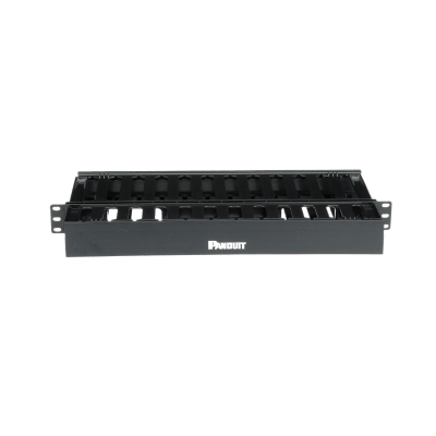 Organizador de Cables Horizontal Doble Frontal y Posterior — PANDUIT
