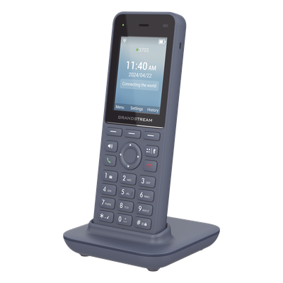 Teléfono IP Inalámbrico Wi-Fi 6 Dual Band 3 Cuentas SIP — GRANDSTREAM