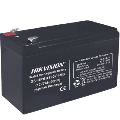 Bateria de Plomo Ácido 12 VCD 7 Amp — HIKVISION