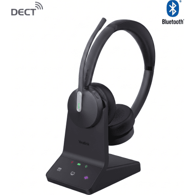 Auricular Inalámbrico DECT y Bluetooth 5.2 Simultáneos — YEALINK