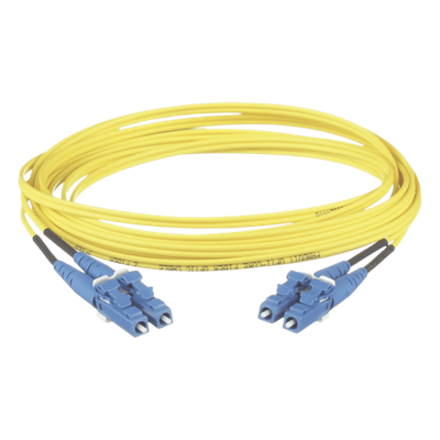 Jumper de Fibra Óptica Monomodo OS2 9 125 LC-LC Dúplex — PANDUIT
