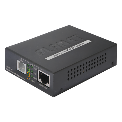 Convertidor de Medios Ethernet a Travez de VDSL2 — PLANET