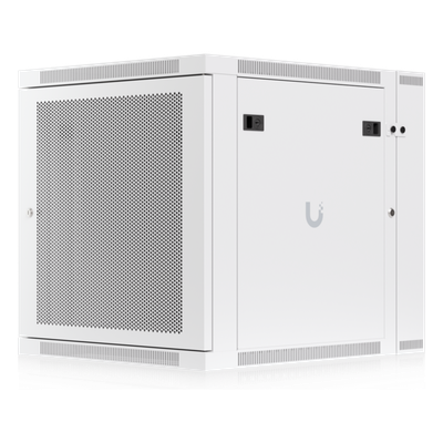 Gabinete Rack 12U Montaje Pared Puerta Trasera Abatible — UBIQUITI