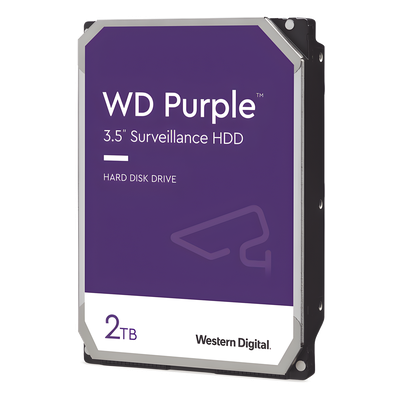 Disco Duro PURPLE de 2TB 3 AÑOS DE GARANTÍA — Western Digital (WD)
