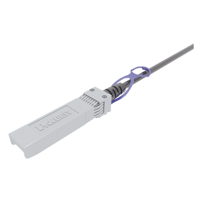 Cable de Alta Velocidad Twin-axial (DAC), SFP+ a SFP+ 10G, Color Negro,  — PANDUIT