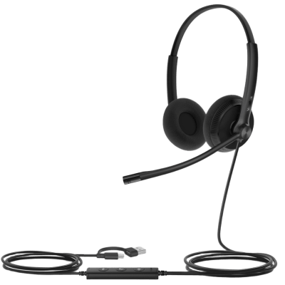 Diadema Cableada USB — YEALINK