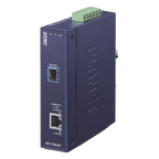 Convertidor de Medios Industrial Ethernet RJ45 10G 5G — PLANET