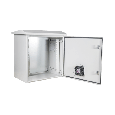 Gabinete Rack 19" 11U IP55 IK10 Acero Ventilado — PRECISION