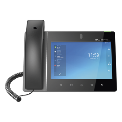 Teléfono IP Android 11, 16 líneas SIP con 16 cuentas, pantalla táctil  8 — GRANDSTREAM