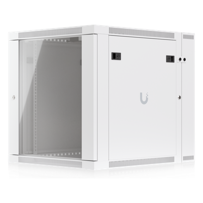 Gabinete Rack 12U 600x703 mm Puerta Vidrio Templado — UBIQUITI
