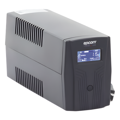 UPS de Línea Interactiva 600 VA 360 W 120 Vca — EPCOM POWERLINE