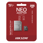Memoria microSD con Adaptador 256 GB Clase 10 — HIKSEMI by HIKVISION