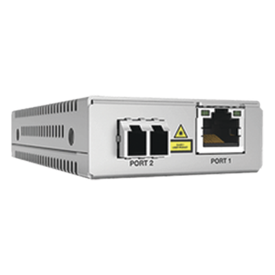 Convertidor de Medios Gigabit Ethernet a Fibra Óptica — ALLIED TELESIS