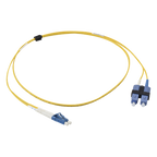 Jumper de Fibra Óptica Monomodo (OS2), XGLO, Riser, LC — SIEMON
