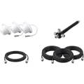 Kit de 3 Antenas Omnidireccionales tipo Domo y Divisor de Potencia de 4  — EPCOM