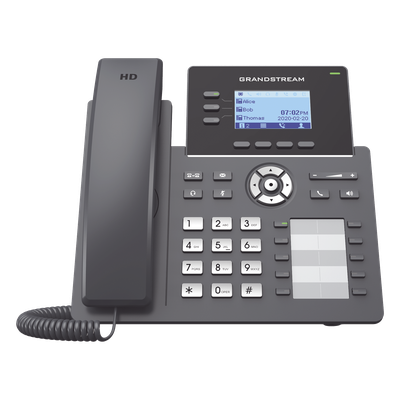 Teléfono IP 3 Líneas SIP 6 Cuentas 10 Botones BLF — GRANDSTREAM