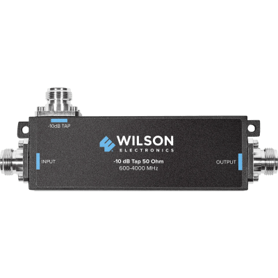Separador TAP -10 dB con rango de frecuencia de 575 a 6000 MHz. Ideal pa — WILSONPRO / WEBOOST