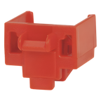Kit de 10 Dispositivos para Bloquear Puertos Jack RJ45, Color Rojo, Incl — PANDUIT