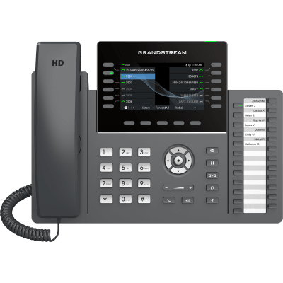 Teléfono IP 12 Líneas 24 Teclas Programables — GRANDSTREAM