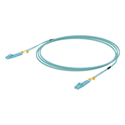 Jumper de Fibra Óptica Multimodo LC-LC Duplex 10 G, 50 — UBIQUITI