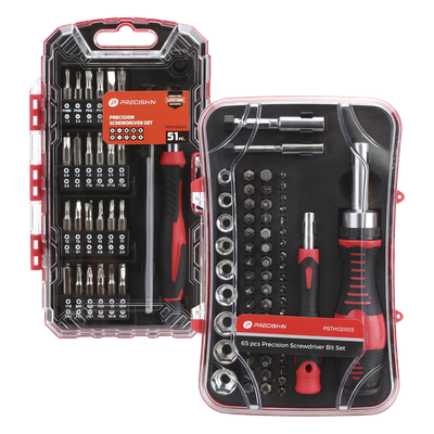 Kit de Herramientas de Precisión 65 Piezas — PRECISION