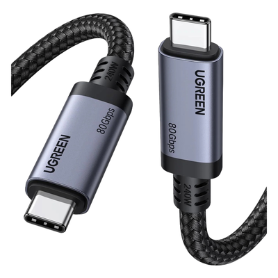 Cable USB-C Thunderbolt 5 80 Gbps Bidireccional — UGREEN
