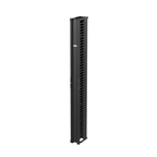 Organizador Vertical CableTek, Sencillo (Solo Frontal), Para Rack Abiert — HOFFMAN
