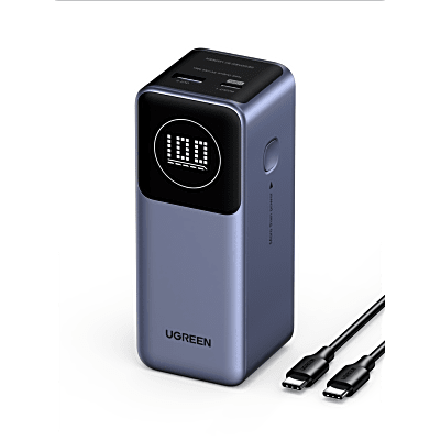 Power Bank / 12000 mAh / 100 W Max / 2 Salidas / USB-C PD 3.