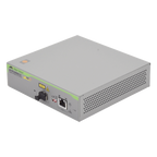 Convertidor de medios Gigabit Ethernet PoE+ a fibra óptica, conector LC, — ALLIED TELESIS