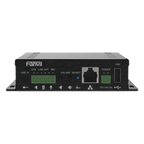 Gateway IP SIP para Voceo Amplificador Integrado 30 W Entrada Audio 3.5 mm Reproducción MP3 vía USB y TF PoE 802.3af 2 Líneas SIP Códec Opus — Fanvil