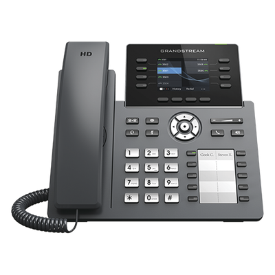 Teléfono IP 8 Líneas SIP 4 Cuentas Pantalla 2.8" — GRANDSTREAM