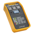 Probador de Tomacorriente Eléctrico Estándar o GFCI, Con LEDs de Alto Br — FLUKE