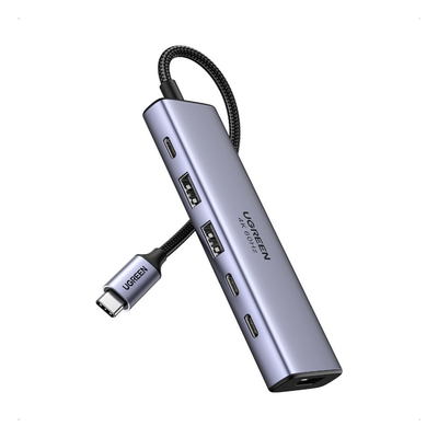Hub USB-C 6 en 1 HDMI 4K@60Hz 4x USB 3.2 Gen 2 10 Gbps — UGREEN