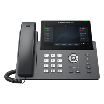 Teléfono IP 12 Líneas SIP 6 Cuentas Pantalla Táctil 7" — GRANDSTREAM