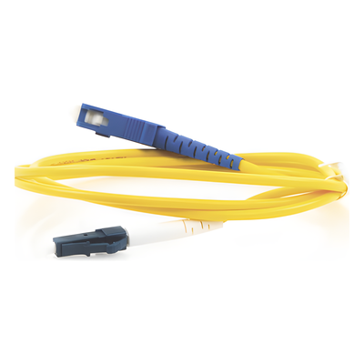 Jumper de Fibra Óptica Monomodo LC UPC-SC UPC — LINKEDPRO BY EPCOM